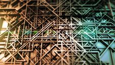 Abstract Grid Structure Background Royalty Free Stock Image