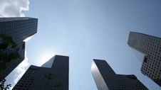 Singapore Suntec Towers Royalty Free Stock Photography Singapore Suntec Towers Royalty Free Stock Photography