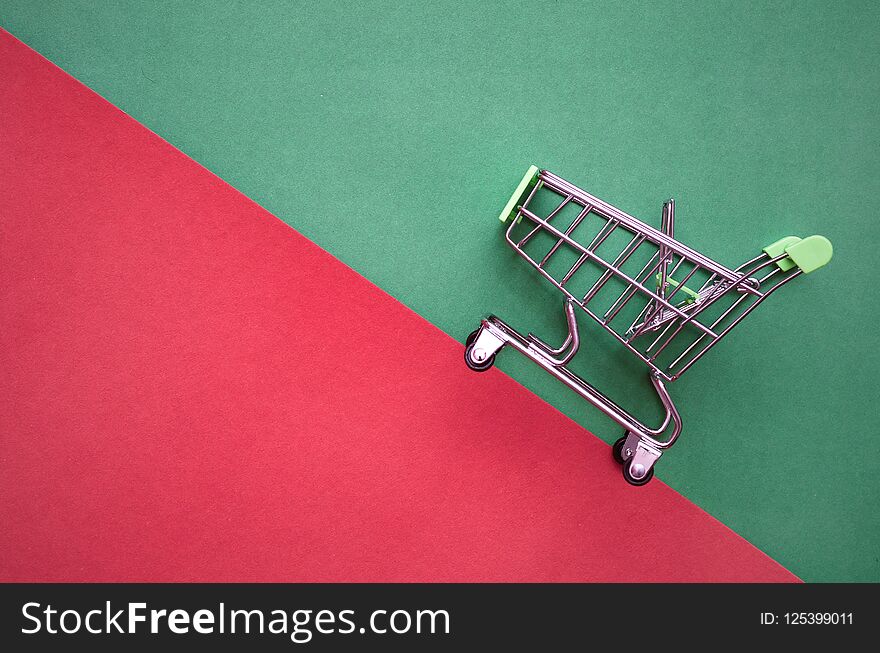 Shopping cart.