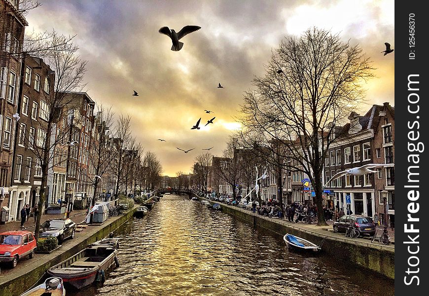 Waterway, Canal, Body Of Water, Sky