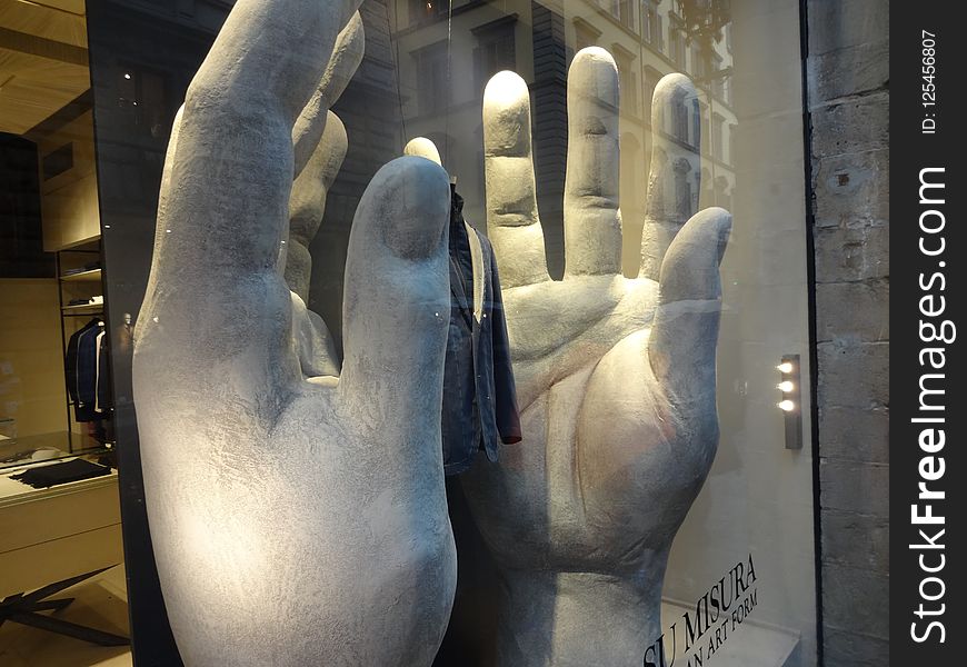 Sculpture, Hand, Art, Tourist Attraction