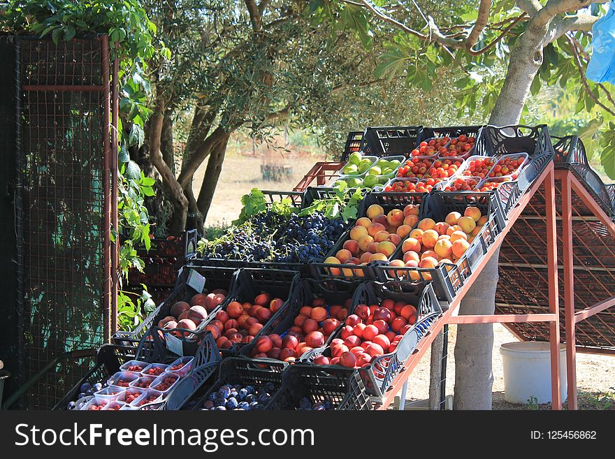 Produce, Local Food, Marketplace, Fruit