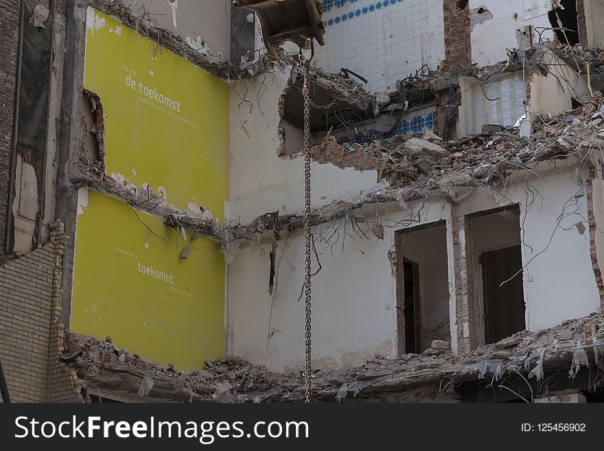 Demolition, Neighbourhood, Building, House
