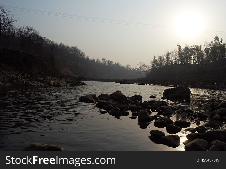 River, Water, Reflection, Body Of Water