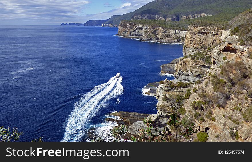 Coast, Coastal And Oceanic Landforms, Cliff, Sea