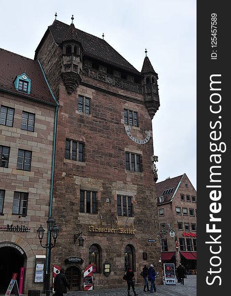 Building, Town, Landmark, Medieval Architecture