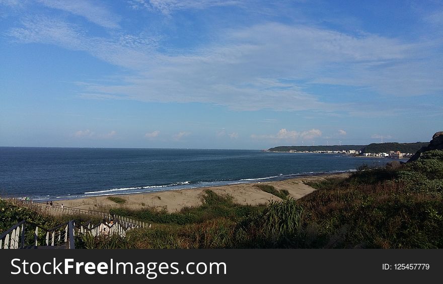 Coast, Sky, Sea, Horizon