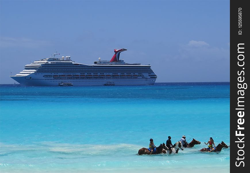 Cruise Ship, Passenger Ship, Water Transportation, Sea