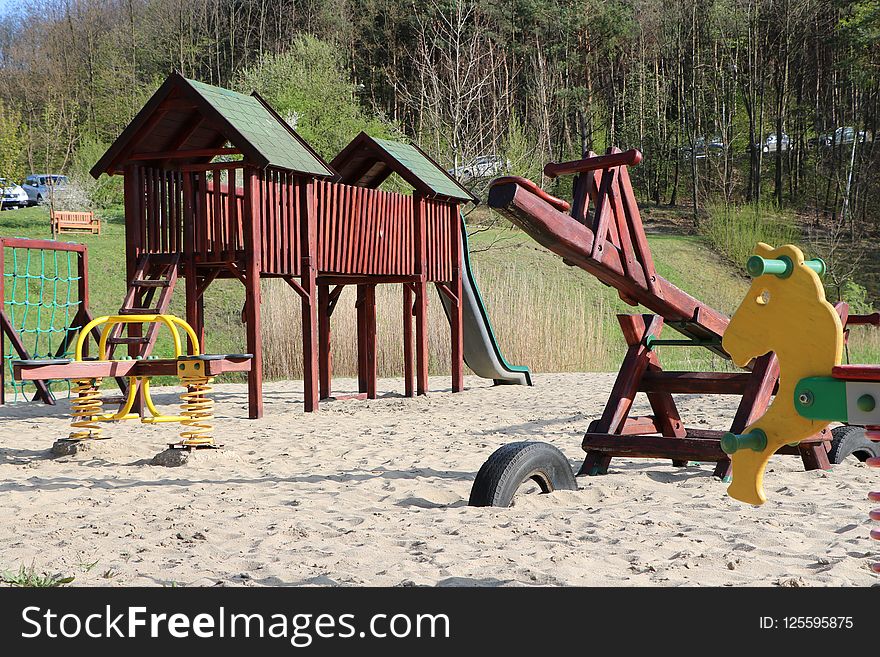 Public Space, Playground, Outdoor Play Equipment, Recreation