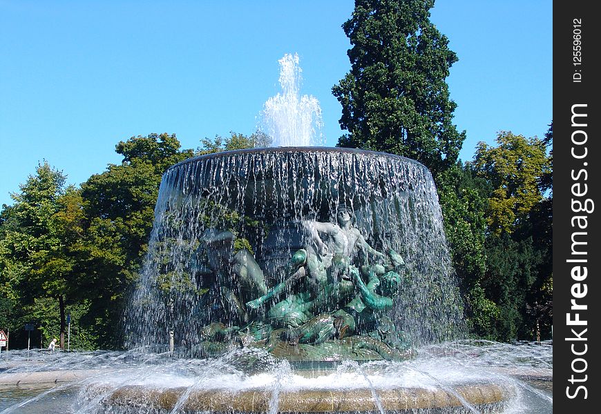 Water, Fountain, Water Feature, Water Resources