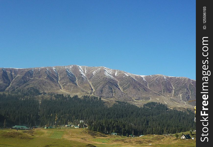 Mountainous Landforms, Highland, Mountain Range, Mountain