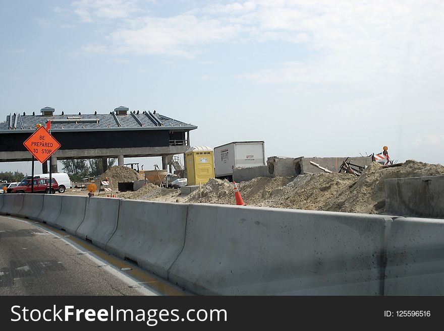 Road, Asphalt, Construction, Roof