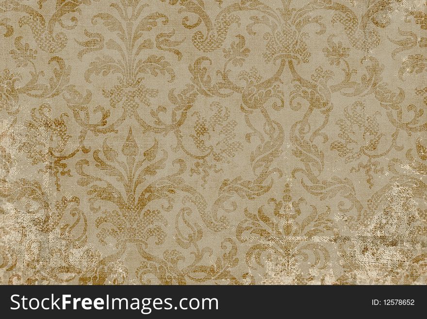 Antique Floral Background