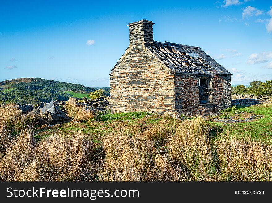 Ruins in Snowdonia