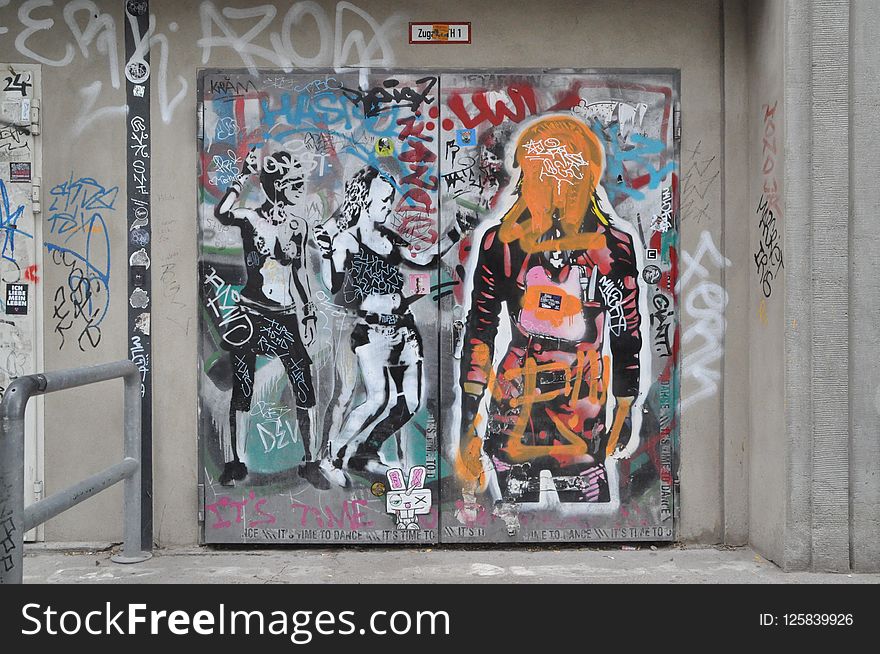 Art, Street Art, Graffiti, Wall