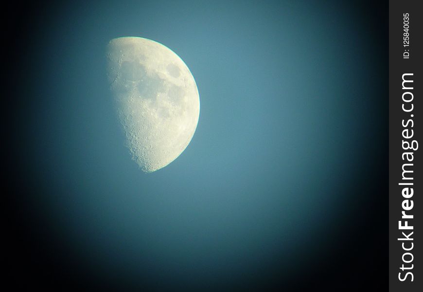 Moon, Atmosphere, Daytime, Sky