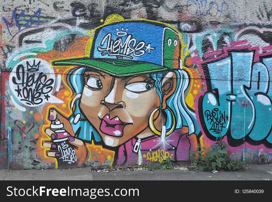 Graffiti, Art, Street Art, Wall