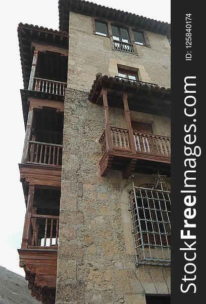 Building, Facade, Window, Balcony