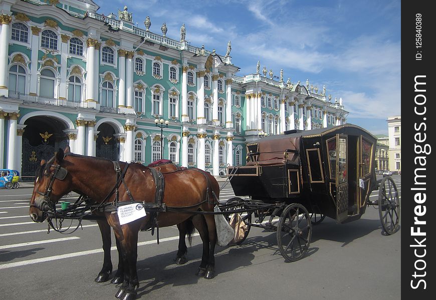 Carriage, Horse And Buggy, Mode Of Transport, Horse Harness