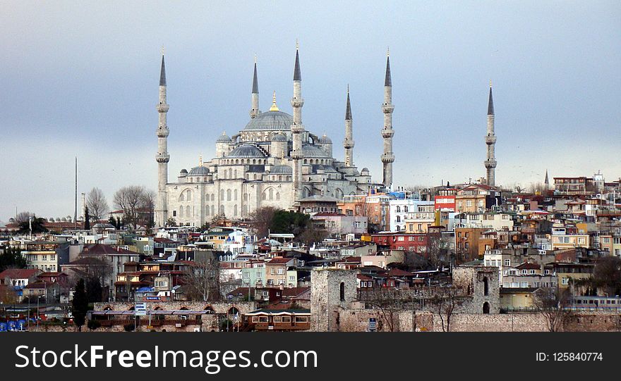 City, Tourist Attraction, Mosque, Cityscape