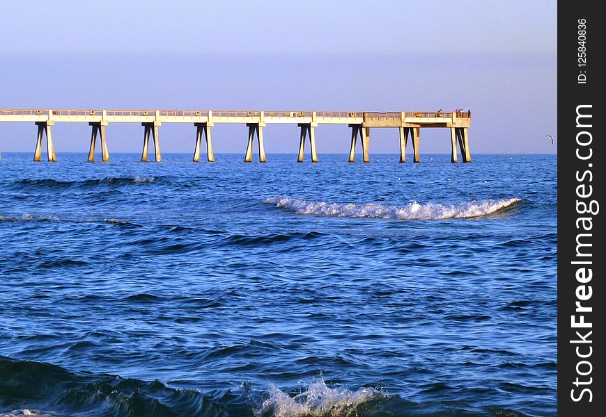 Sea, Ocean, Water, Horizon