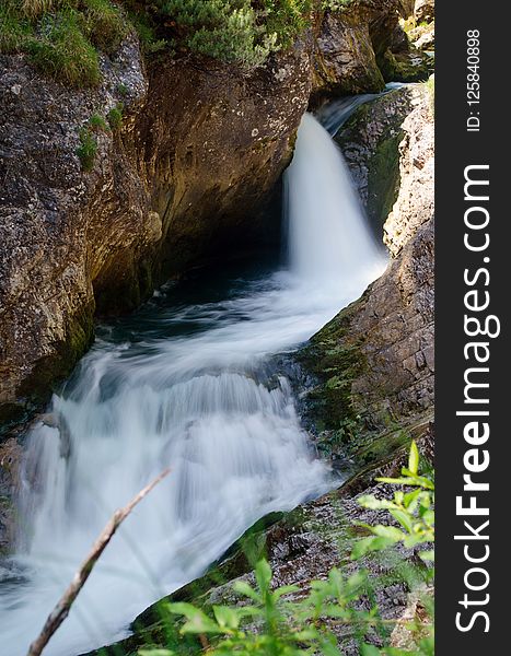 Waterfall, Water, Nature, Body Of Water