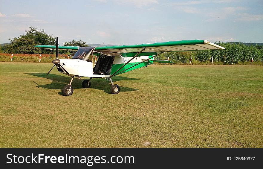 Aircraft, Ultralight Aviation, Airplane, Aviation