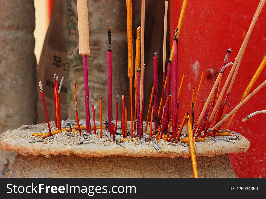 Joss Stick, Incense, Material