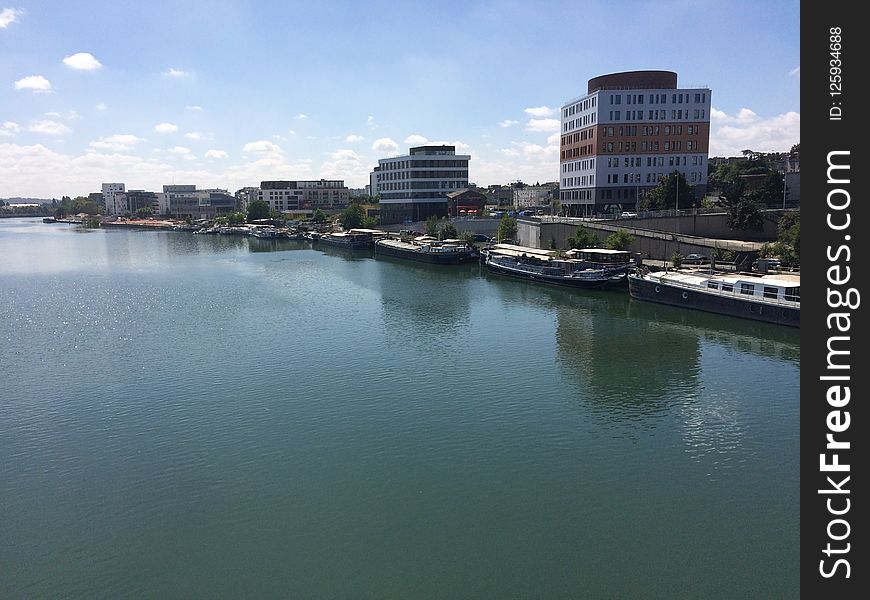 Waterway, Body Of Water, Reflection, Water