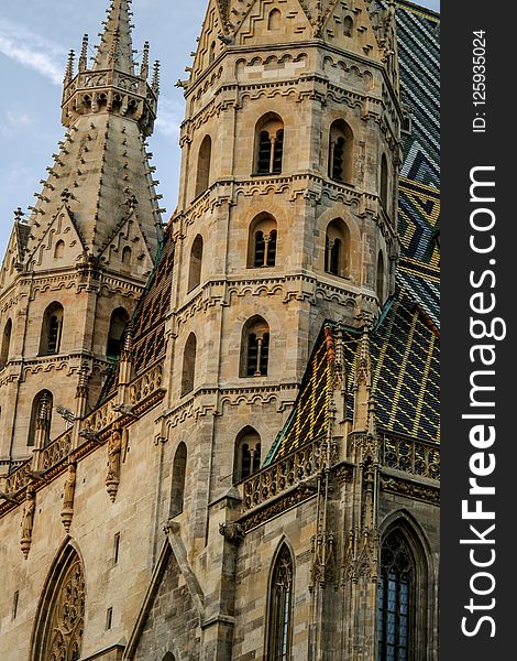 Medieval Architecture, Cathedral, Building, Landmark