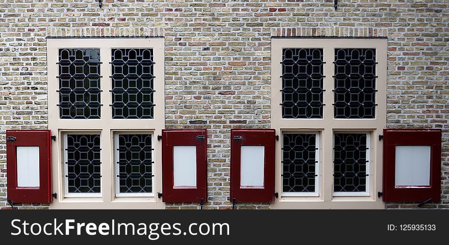 Window, Wall, Facade, Brickwork