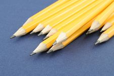 Yellow Pencils Royalty Free Stock Photos Yellow Pencils Royalty Free Stock Photos