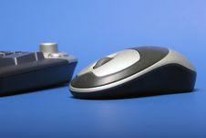 Wireless Mouse And Keyboard Stock Photos