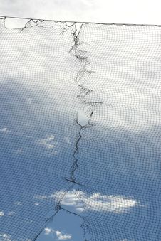 Blue Sky Net Royalty Free Stock Photography Blue Sky Net Royalty Free Stock Photography