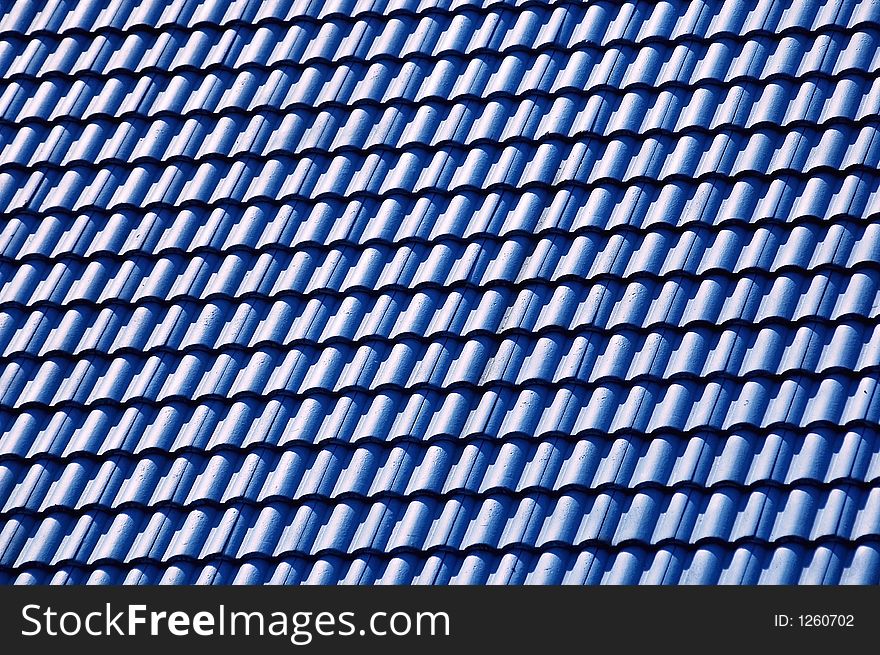 Blue Roof Tile