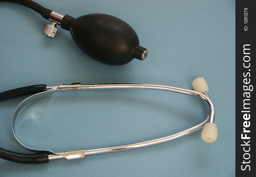 Stethoscope for measurement pressure. Stethoscope for measurement pressure