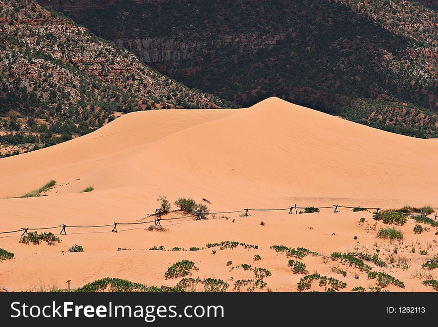 Coral pink sand dunes