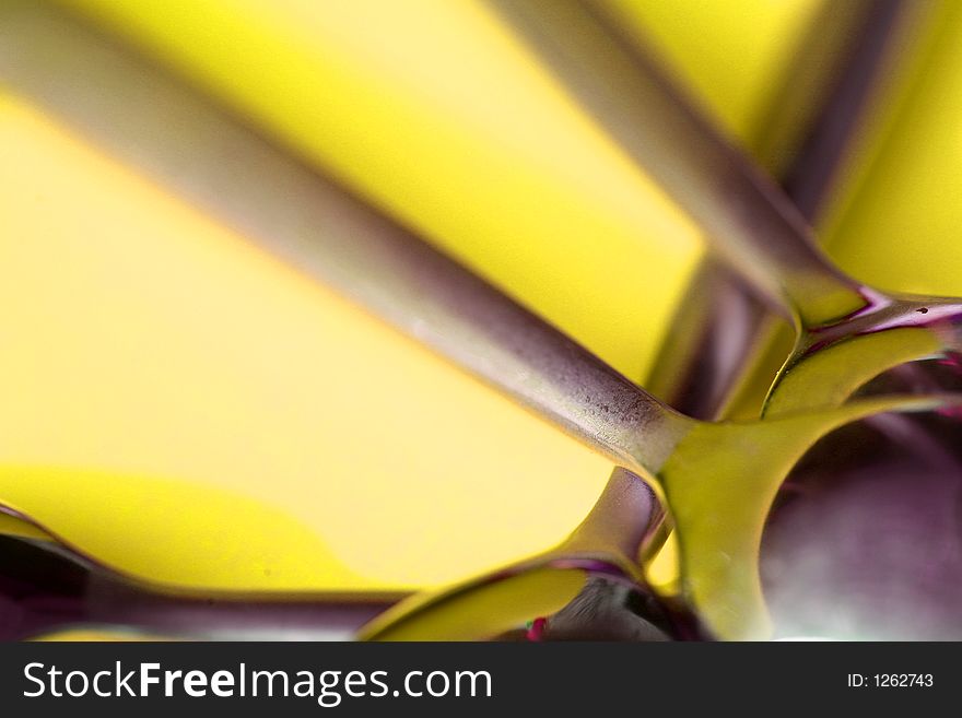 Spoons against a yellow background