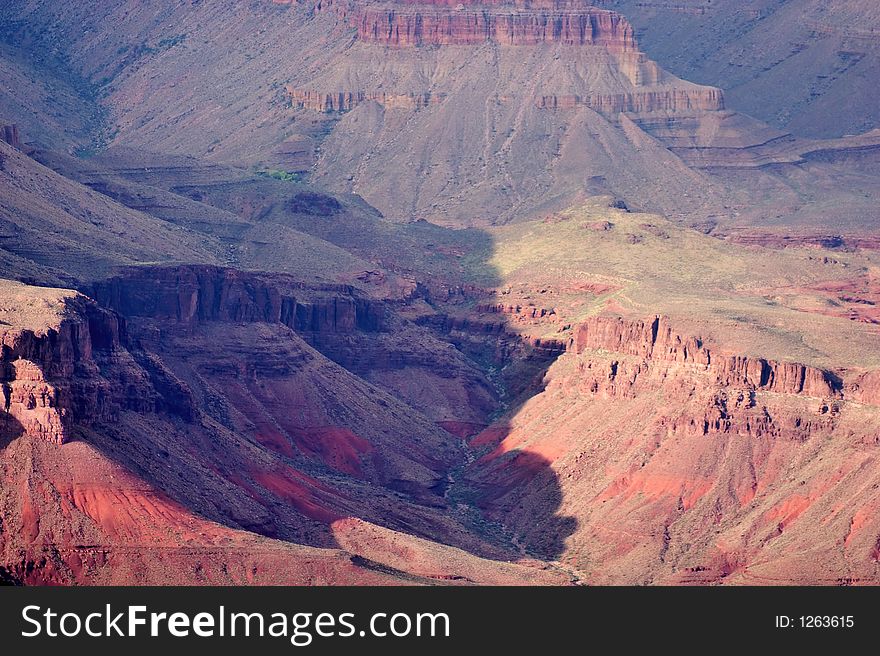 Landscape in Grand Canyon
