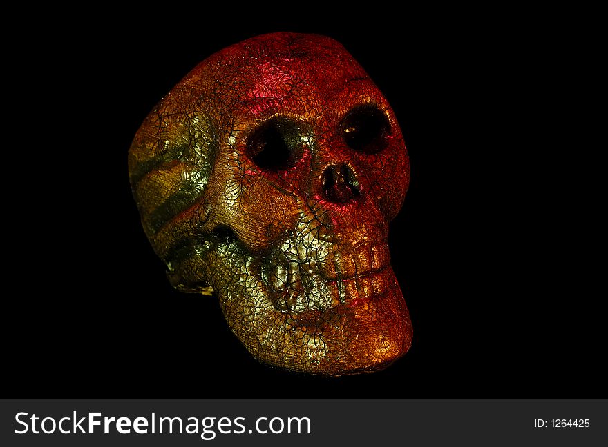 Photo of a odd looking Skull