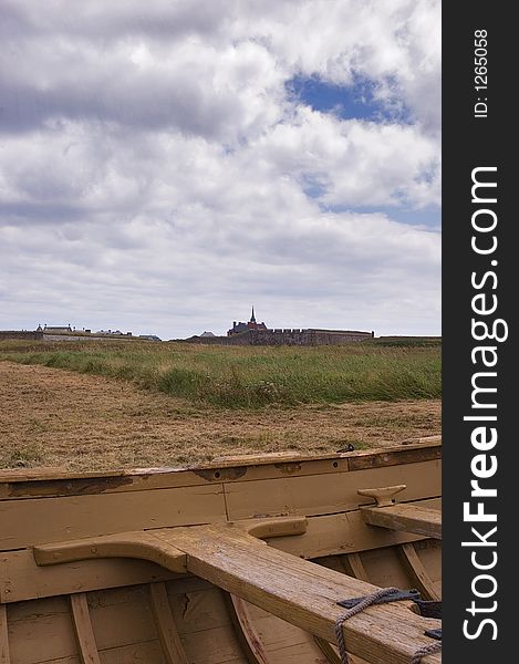 Fortress de Louisbourg in Cape Breton, Nova Scotia