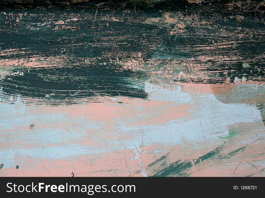 Green And Pink Grungy Texture