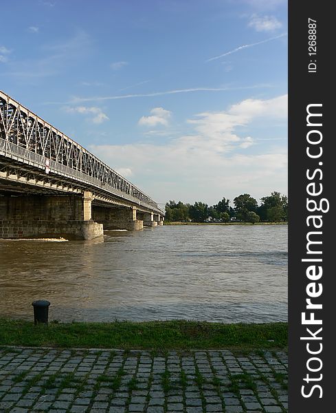 Railway Bridge In Bratislava