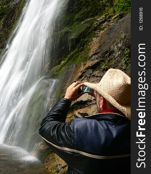 Waterfall Photographer in Slovakia in Tatra