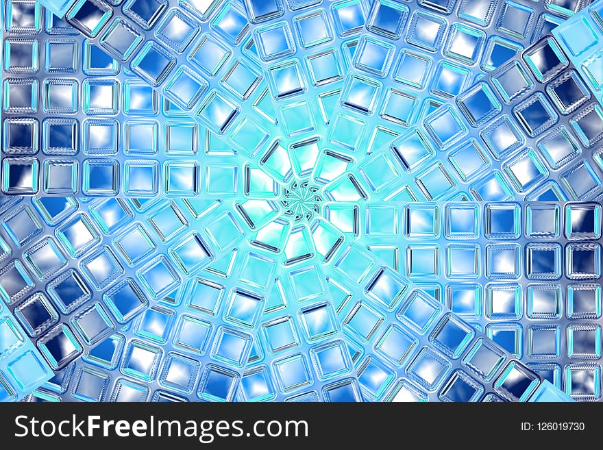 Blue, Pattern, Structure, Symmetry