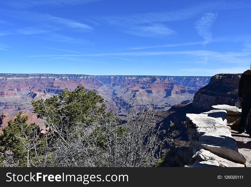 Sky, Wilderness, Canyon, National Park