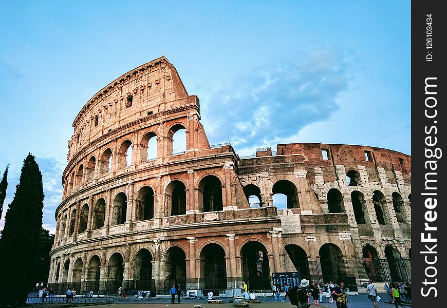 Landmark, Ancient Rome, Ancient Roman Architecture, Historic Site