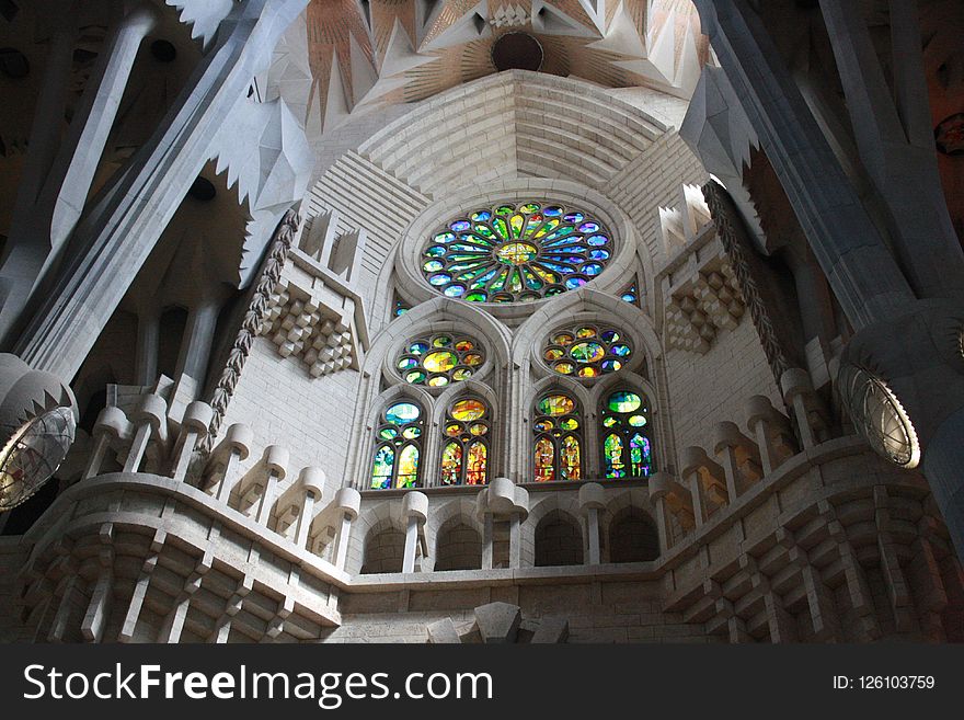 Building, Medieval Architecture, Window, Stained Glass