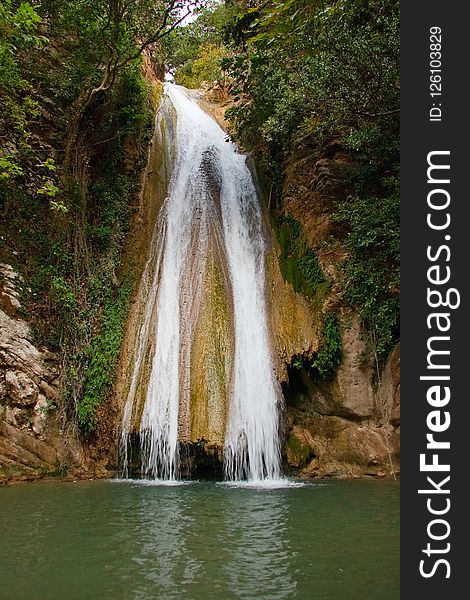 Waterfall, Water, Nature, Body Of Water