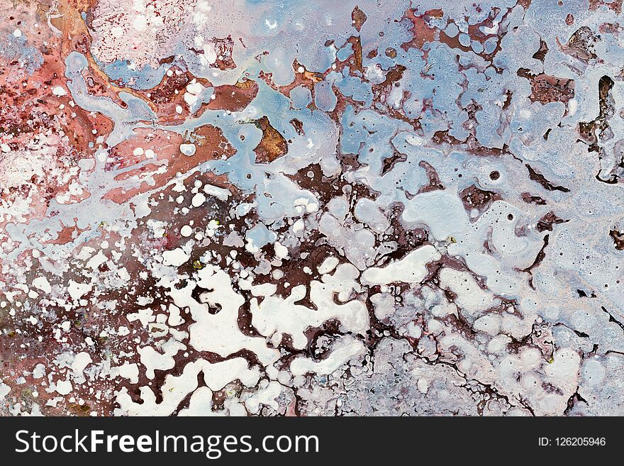 Abstract art background. Sea waves, water splashes.
